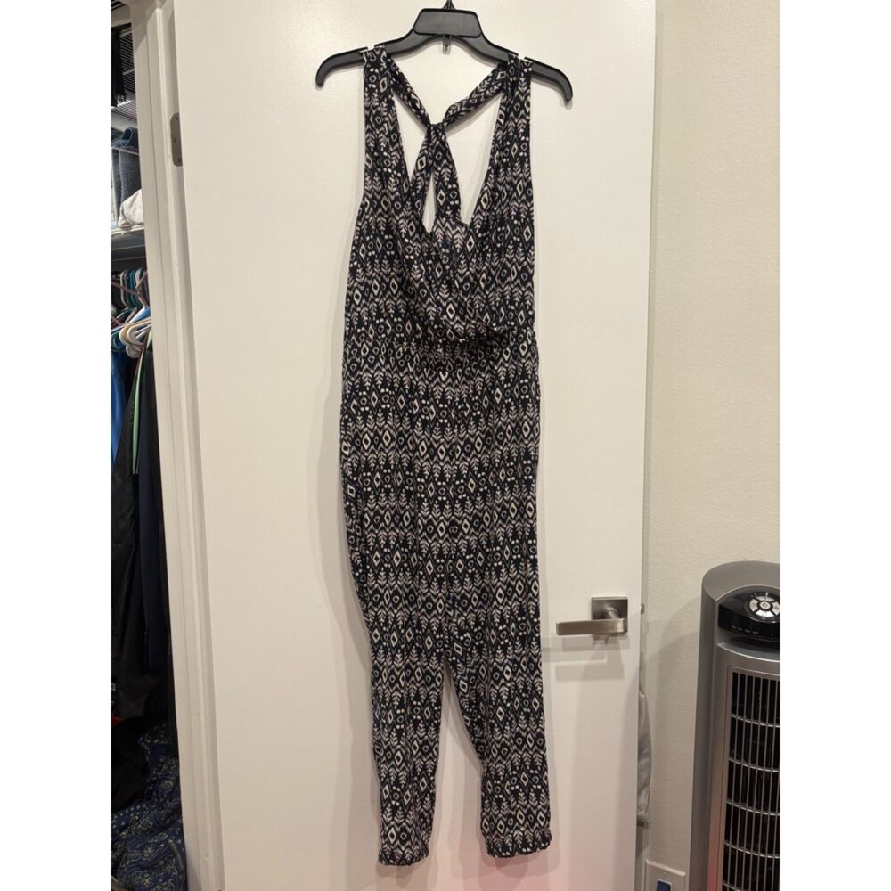 NEW Loft Geometric Print Jumpsuit - Size Medium